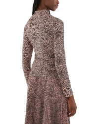 FARM Rio Farm Rio Baby Leopard Pink Jersey Blouse