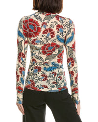 FARM Rio Farm Rio Francesca Sand Jersey Blouse