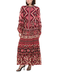 FARM Rio Farm Rio Graphic Ainika Red Maxi Dress