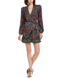 FARM Rio Farm Rio Wrap Mini Dress