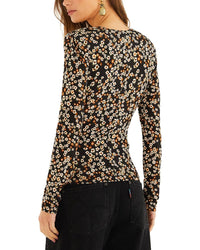 Farm Rio Jersey Blouse