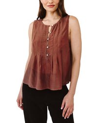 Bella Dahl Pintuck Pullover