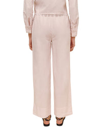 Bella Dahl Wide Hem Drawstring Linen-Blend Pant