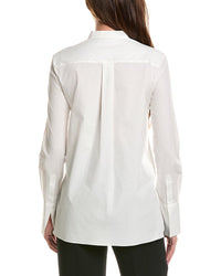Oscar de la Renta Oscar De La Renta Long Sleeve Cherry Blossom Blouse