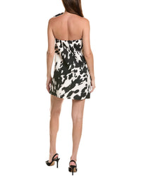 Oscar de la Renta Oscar De La Renta Cow Print Cocktail Dress