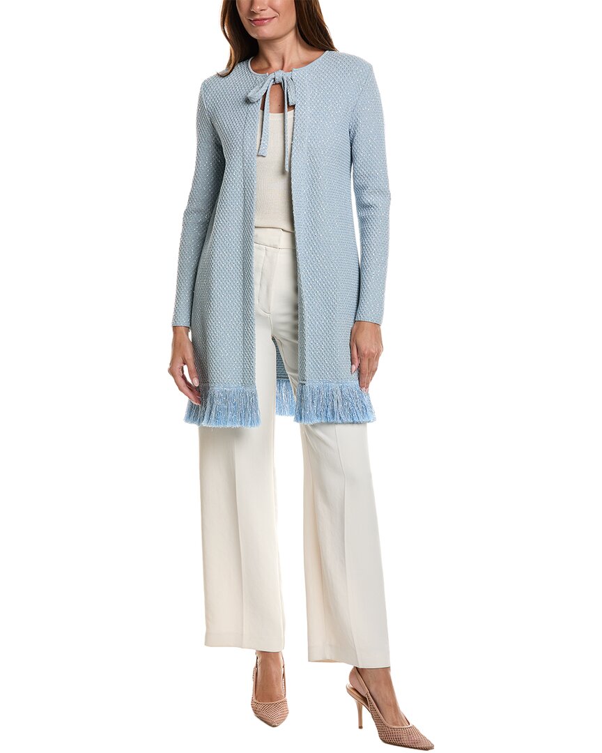 Oscar de la Renta Oscar De La Renta Tweed Textured Silk-Blend Jacket