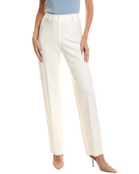 Oscar de la Renta Oscar De La Renta Double Face Stretch Wool-Blend Pant