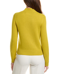 Oscar de la Renta Oscar De La Renta Mock Neck Cashmere Sweater