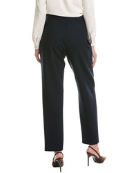 Oscar de la Renta Oscar De La Renta Wool-Blend Button Detail Pant