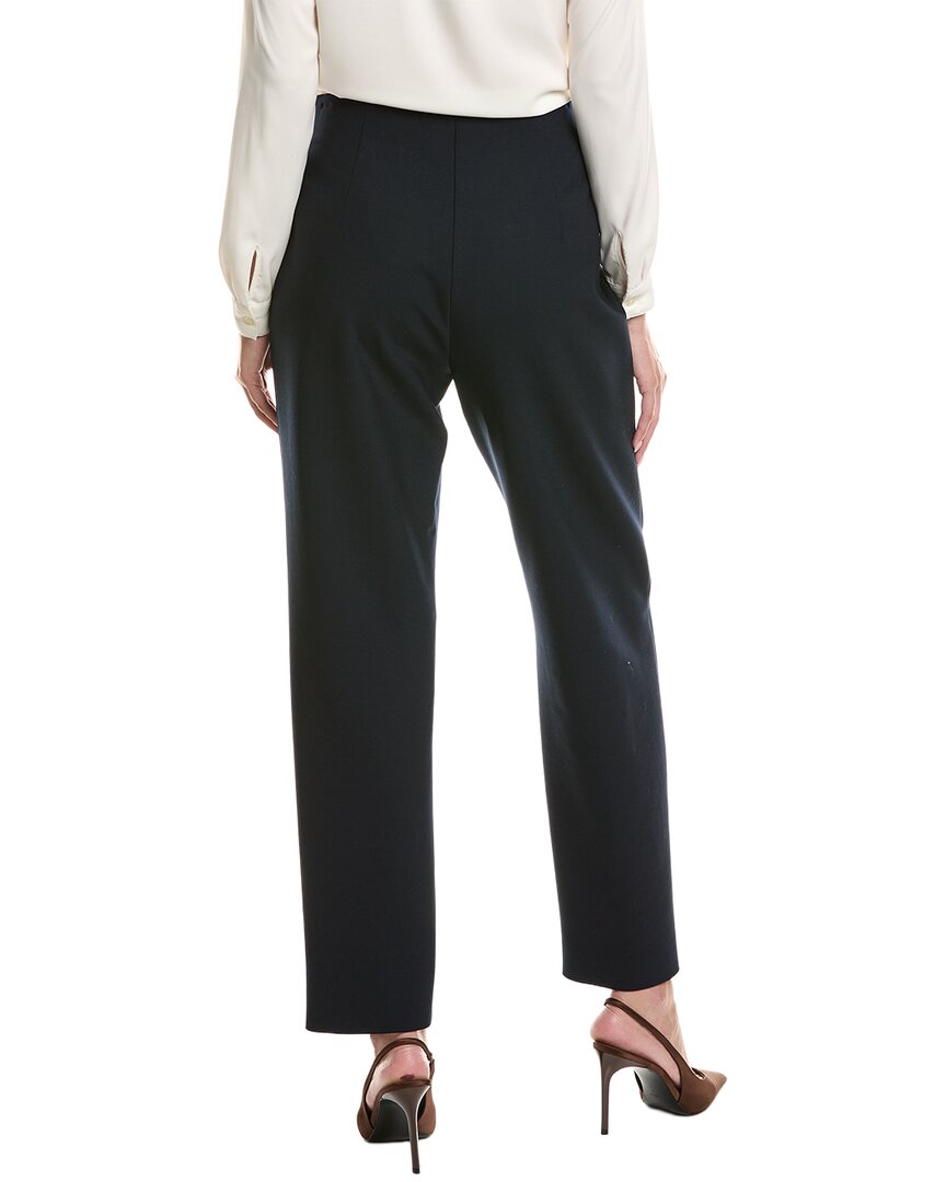 Oscar de la Renta Oscar De La Renta Wool-Blend Button Detail Pant