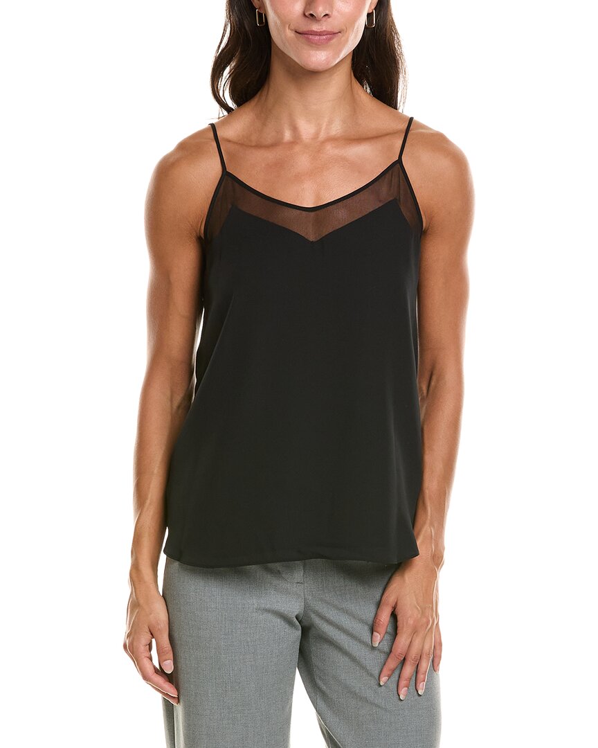 T Tahari T Tahari Solid Spaghetti Strap Tank