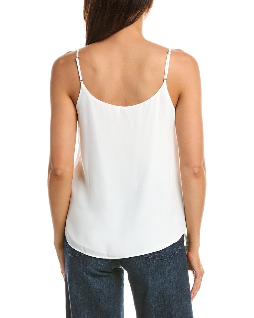 T Tahari T Tahari Solid Spaghetti Strap Tank Top