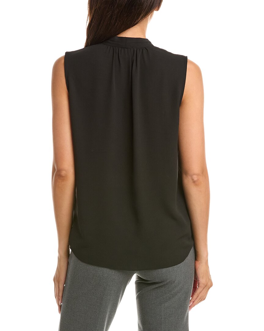 T Tahari T Tahari Pleated Shoulder Blouse