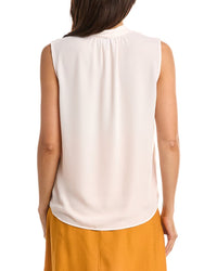 T Tahari T Tahari Pleated Shoulder Blouse