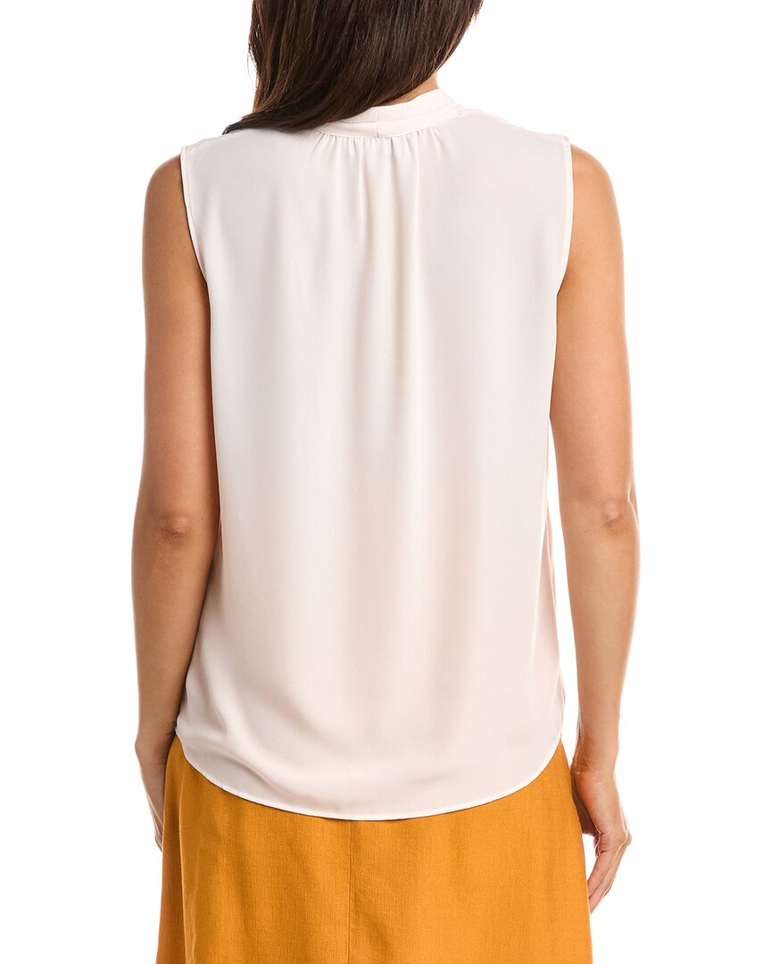 T Tahari T Tahari Pleated Shoulder Blouse