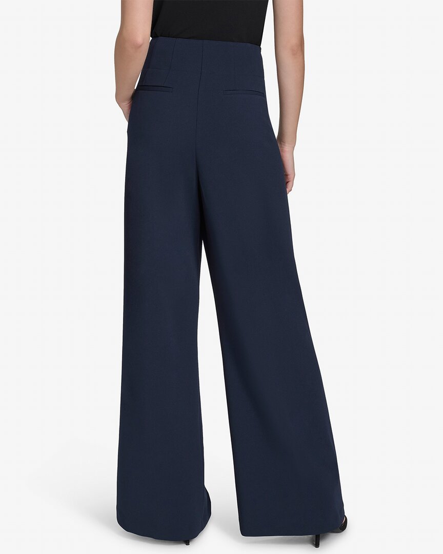 Halston Halston Lace-Up Front Pant