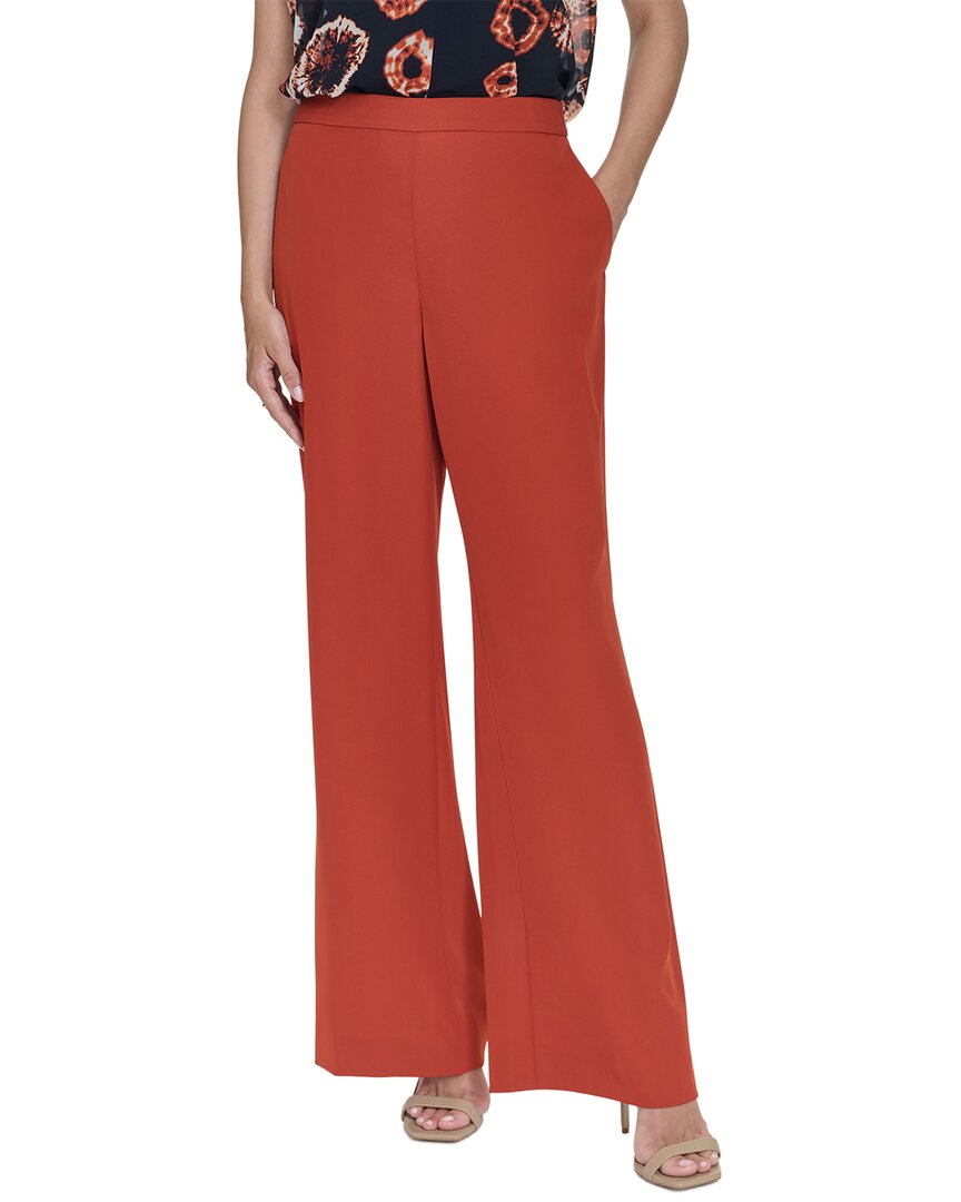 Halston Halston Slim Flare Trouser