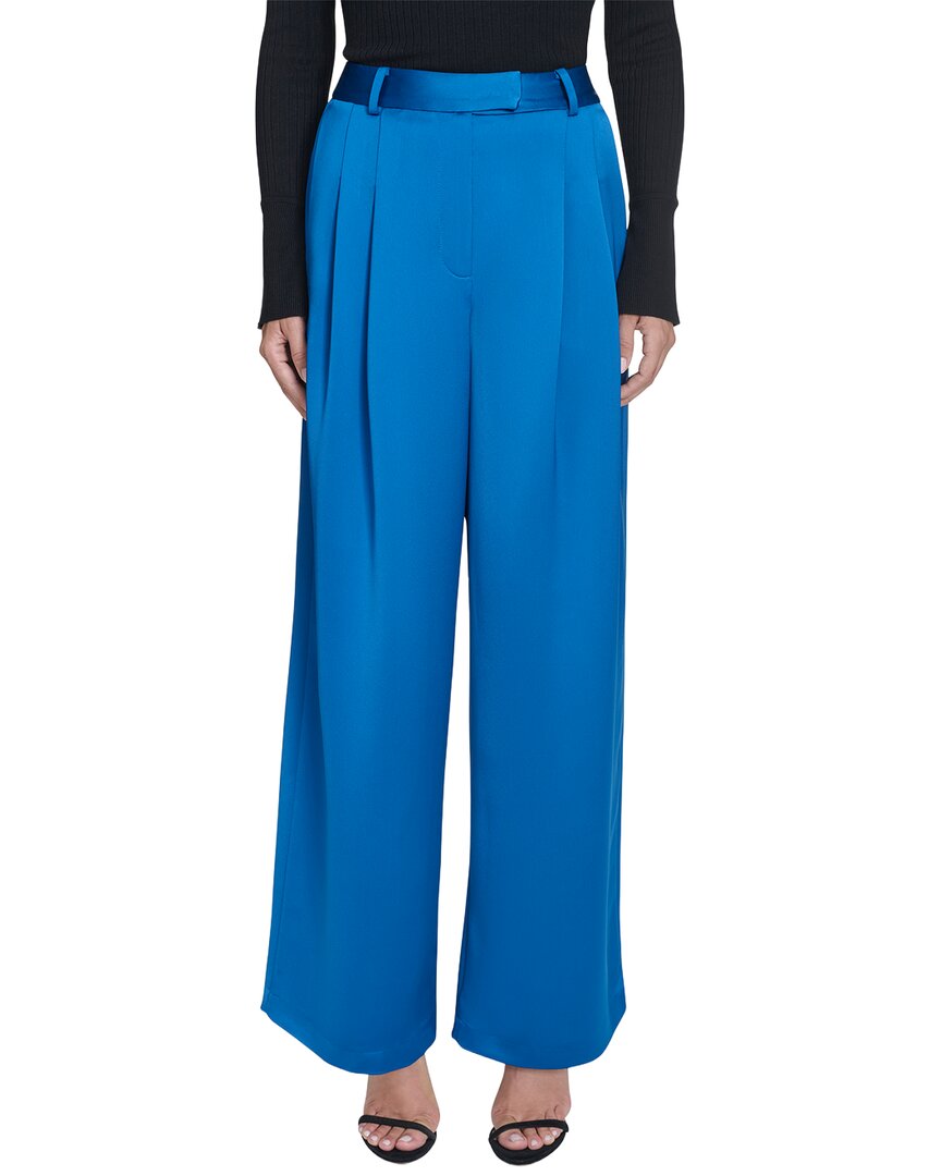 Halston Halston Satin Trouser Pant
