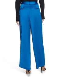 Halston Halston Satin Trouser Pant