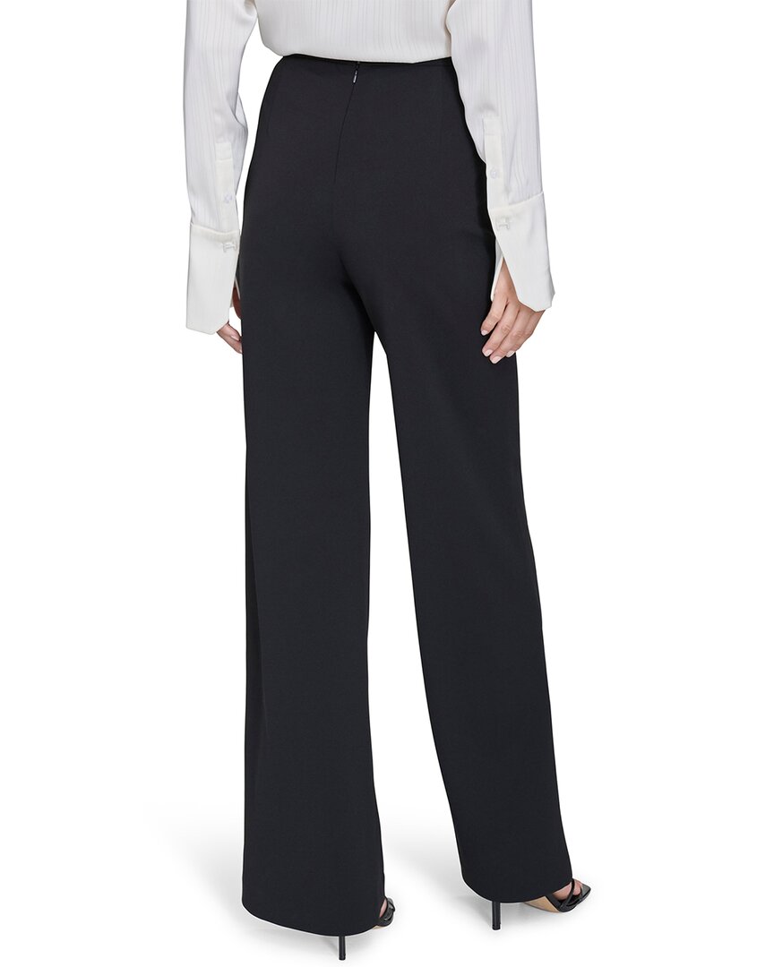 Halston Halston Wide Leg Trouser