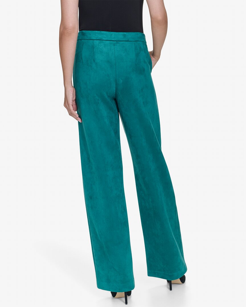 Halston Halston Wide Leg Trouser