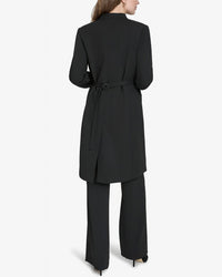 Halston Halston Collarless Topper