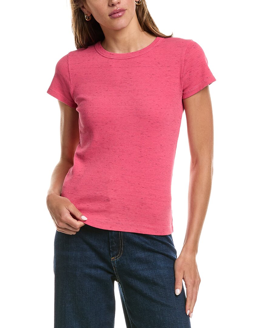 NIC & ZOE Nic & Zoe Speckled Crewneck T-Shirt