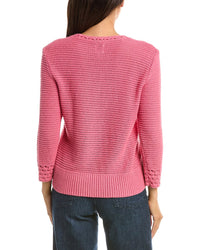 NIC & ZOE Nic & Zoe Edged Pop Stitch Sweater