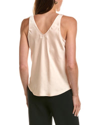 NIC & ZOE Nic & Zoe Day Gloss Woven Scoop Tank Top