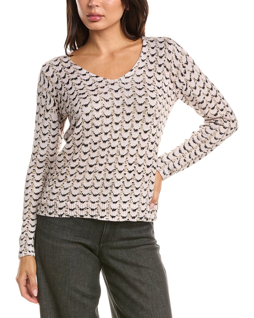 NIC & ZOE Nic & Zoe Mosaica Cord Sweater