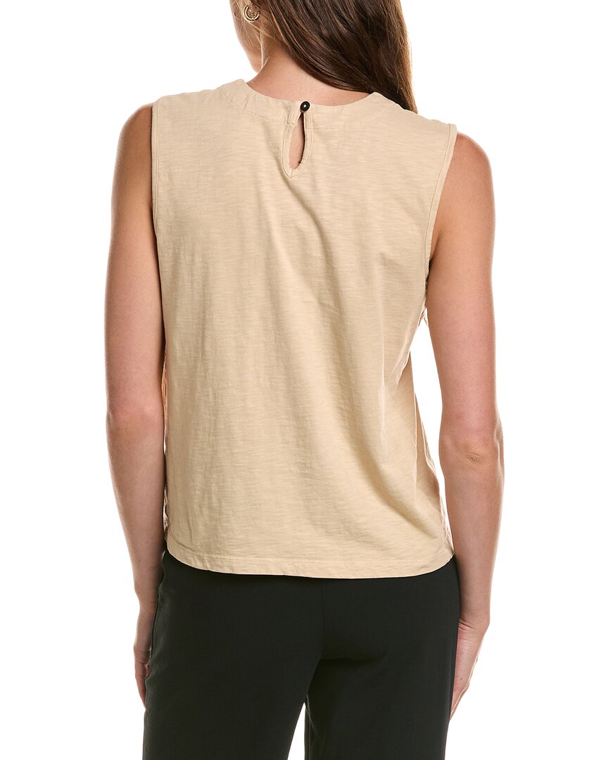 NIC & ZOE Nic & Zoe Organza Applique Tank