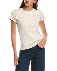 NIC & ZOE Nic & Zoe Speckled Crewneck T-Shirt