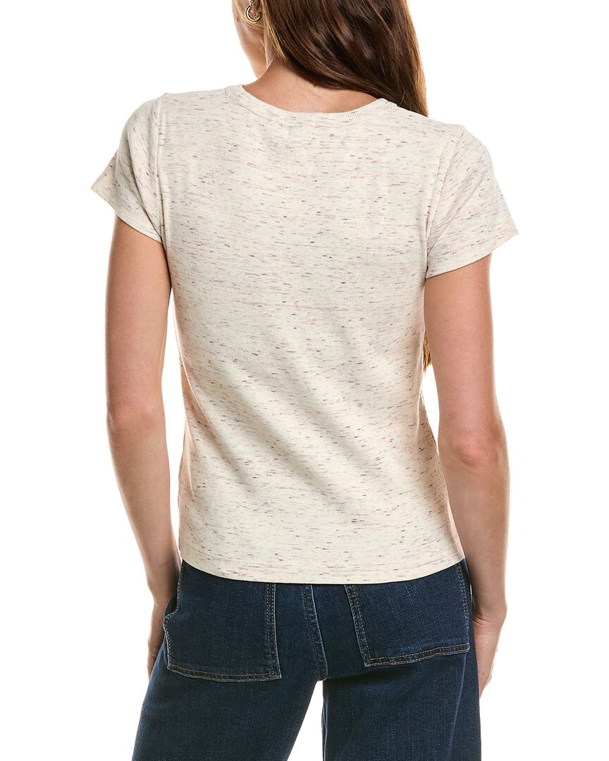 NIC & ZOE Nic & Zoe Speckled Crewneck T-Shirt