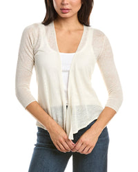 NIC & ZOE Nic & Zoe 4-Way Linen-Blend Cardigan