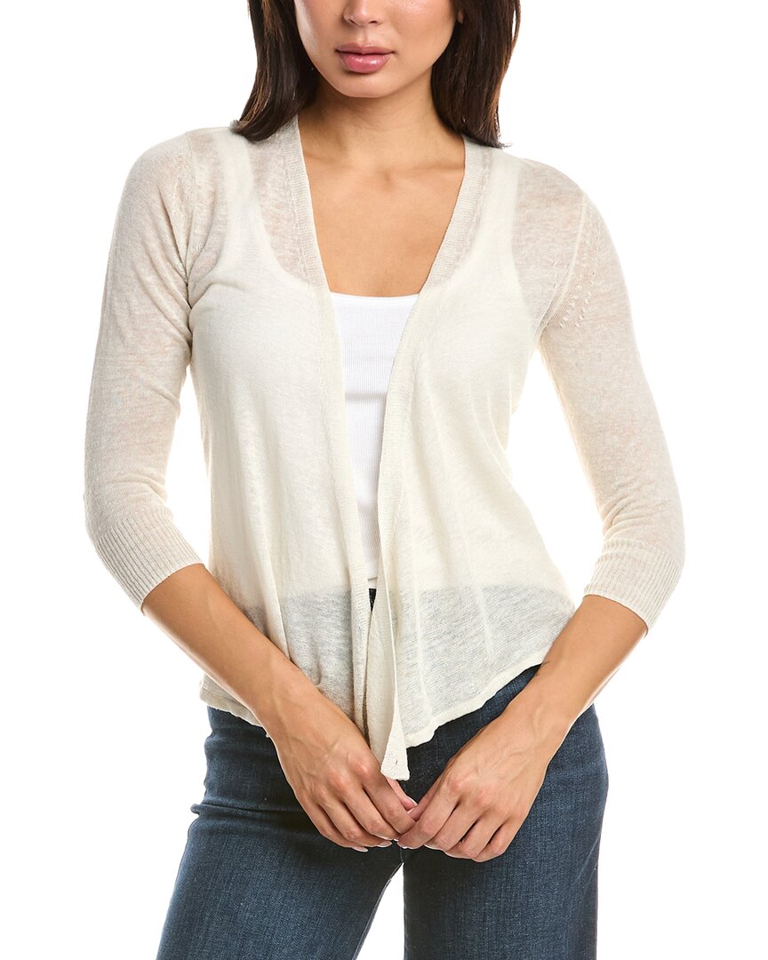 NIC & ZOE Nic & Zoe 4-Way Linen-Blend Cardigan