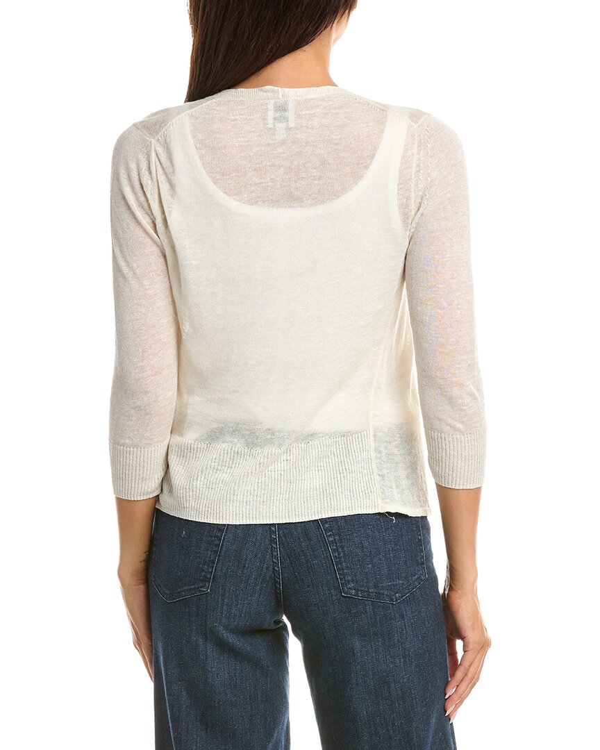 NIC & ZOE Nic & Zoe 4-Way Linen-Blend Cardigan