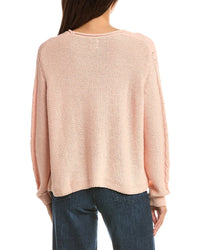 NIC & ZOE Nic & Zoe Crochet Crimpy Cord Sweater