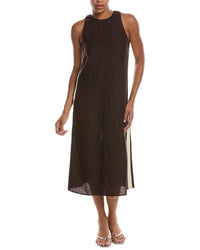 Madewell Madewell The Elena Linen Midi Dress