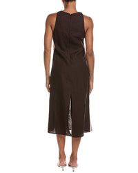 Madewell Madewell The Elena Linen Midi Dress