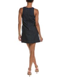 Madewell Madewell Denim Linen-Blend Shift Dress