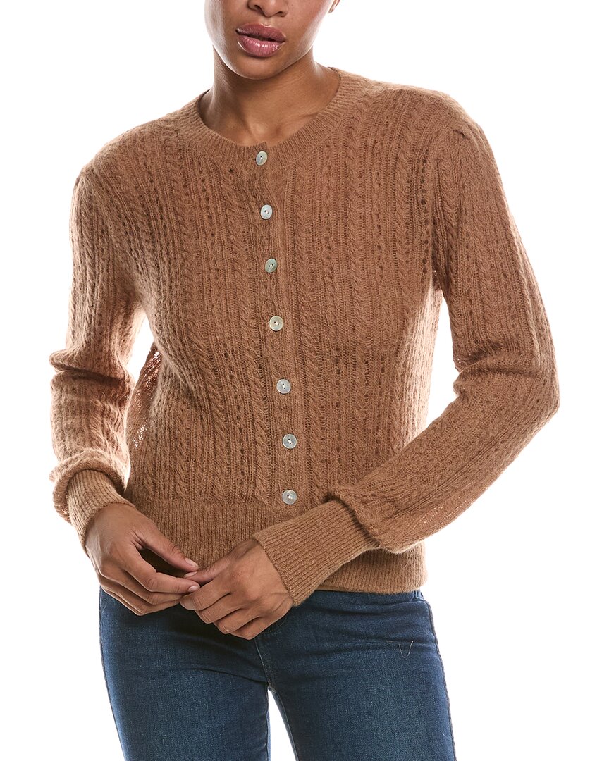 Madewell Madewell Pointelle Stitch Alpaca-Blend Cardigan