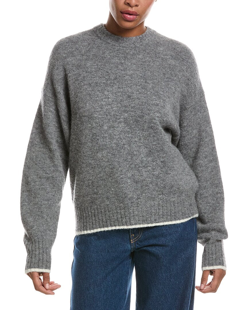 Madewell Madewell Cloudsoft Drop-Shoulder Wool & Alpaca-Blend Sweater