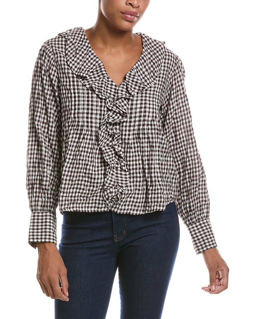 Madewell Madewell Ruffled Pintuck Top