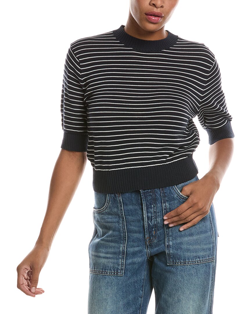 Madewell Madewell Textural-Stitch Crewneck Sweater