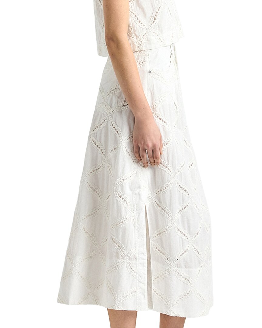 Derek Lam 10 Crosby Derek Lam 10 Crosby Nydia Cotton Eyelet Midi Skirt