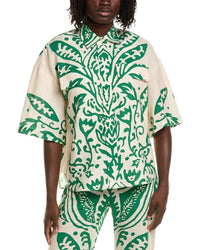 ALEXIS Alexis Farad Linen Top