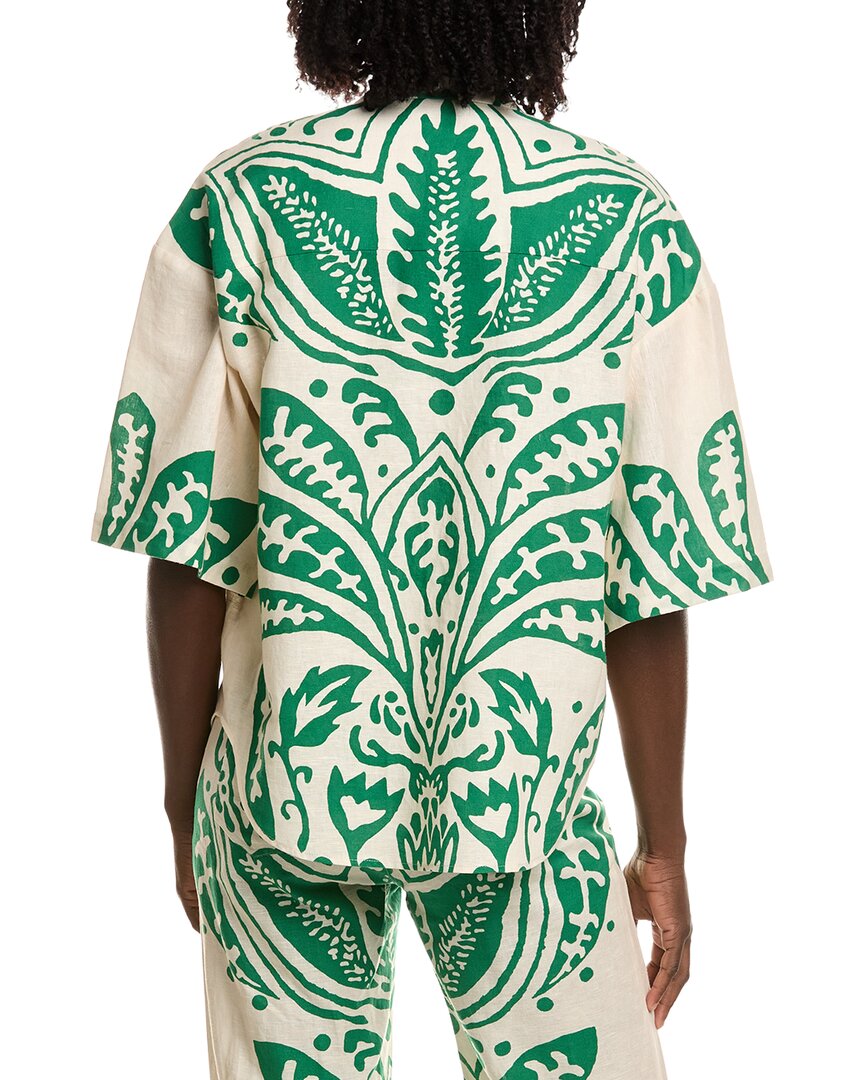 ALEXIS Alexis Farad Linen Top