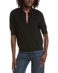 ALEXIS Alexis Danilo Wool & Cashmere-Blend Polo Sweater