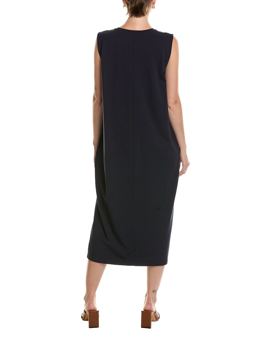 EILEEN FISHER Eileen Fisher Solid Midi Dress
