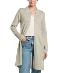 EILEEN FISHER Eileen Fisher Petite Collared Cardigan